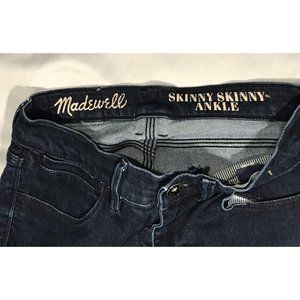 Madewell Skinny Skinny Ankle Jeans 27